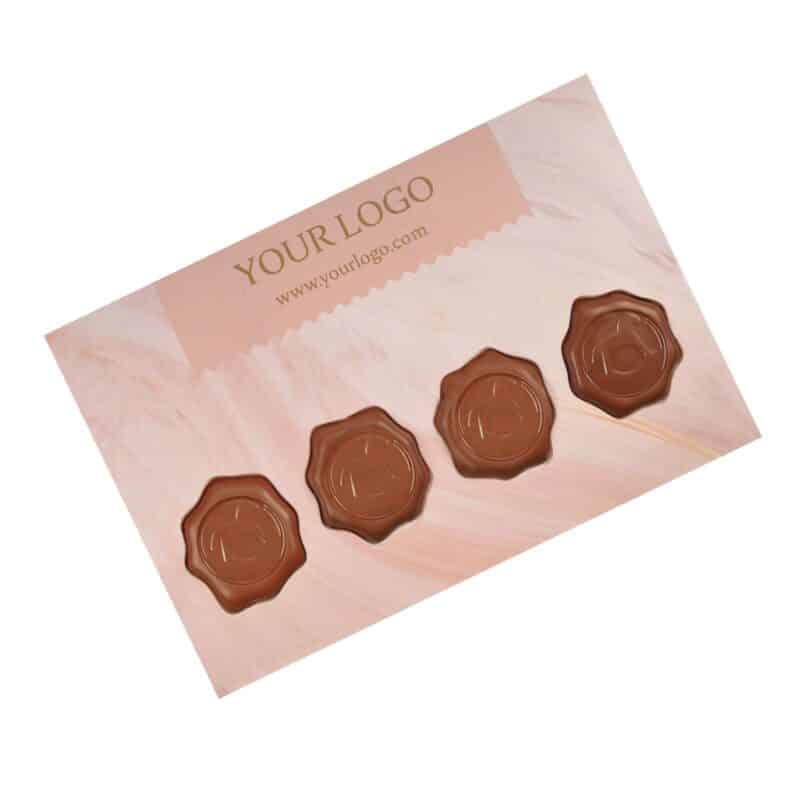 MAILING CHOCOLATES WITH LOGO – SEAL
