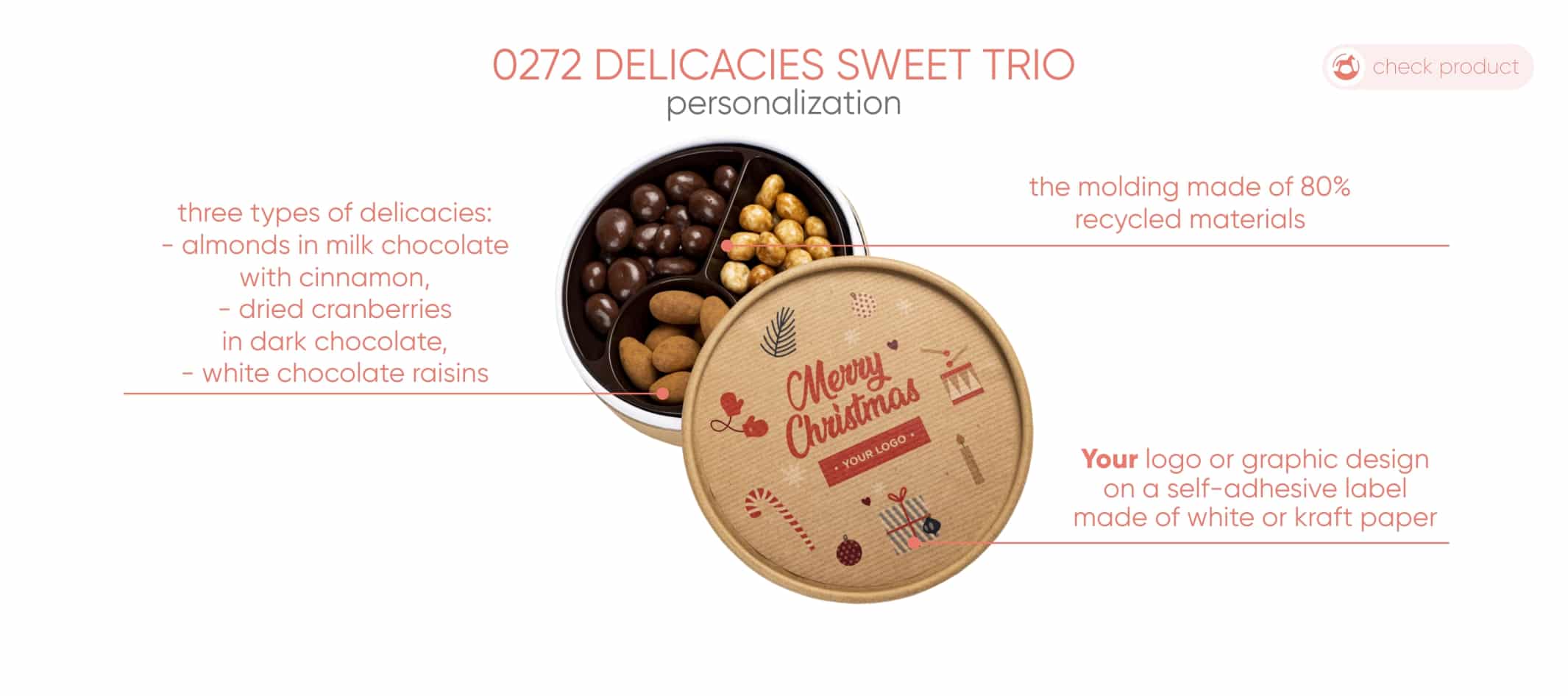 Delicacies Sweet Trio